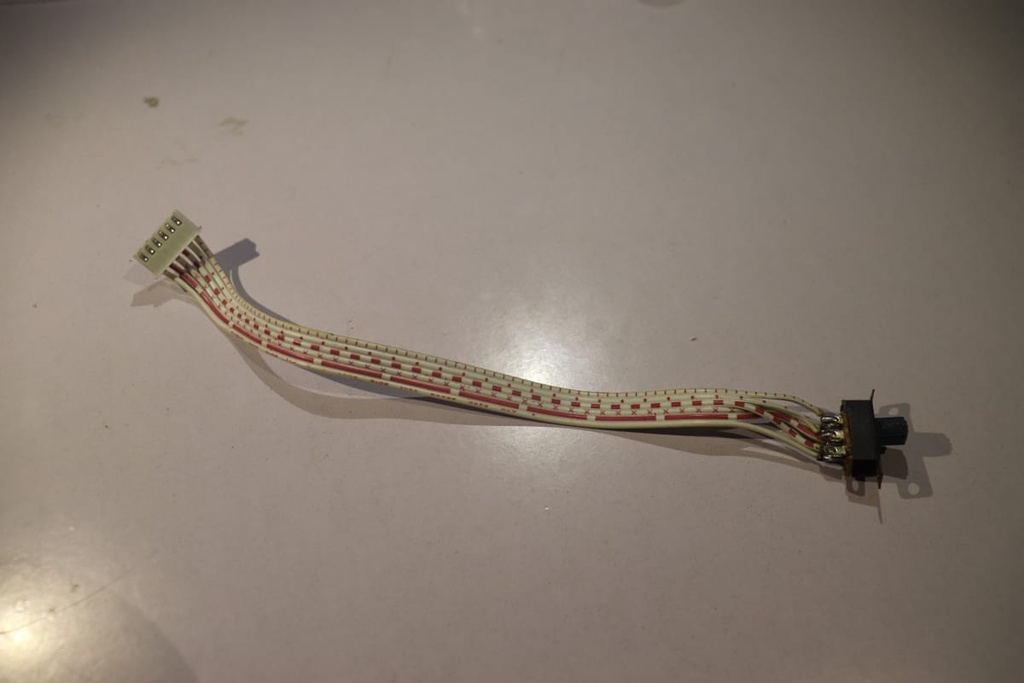 Slide Switch With 6 pin cable