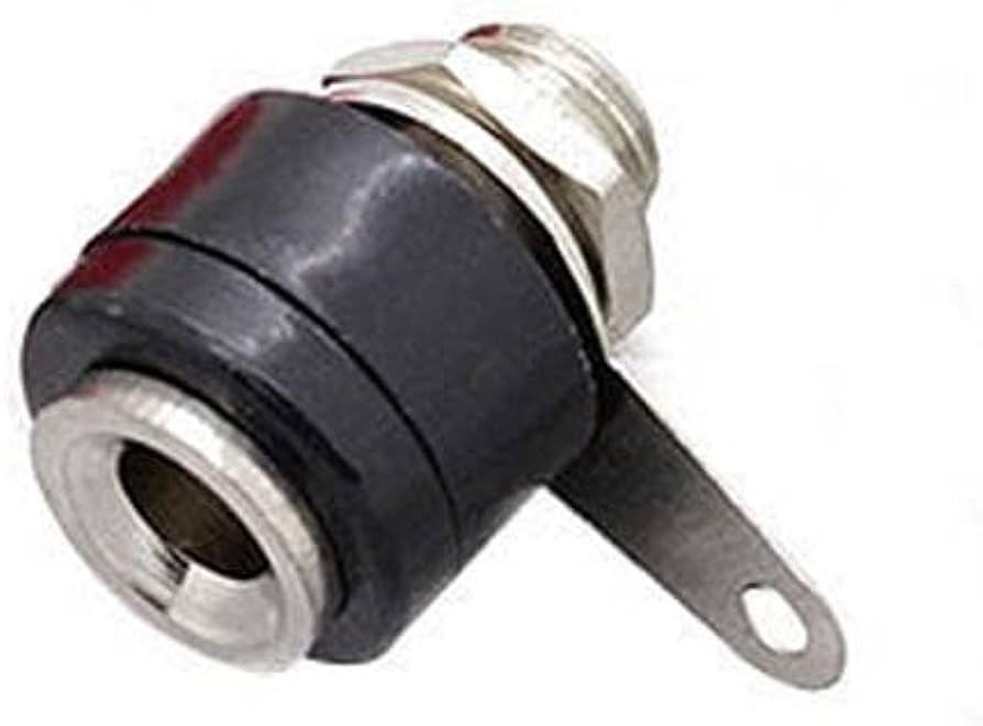 Banana Plug Female Short 4mm D:11 Black