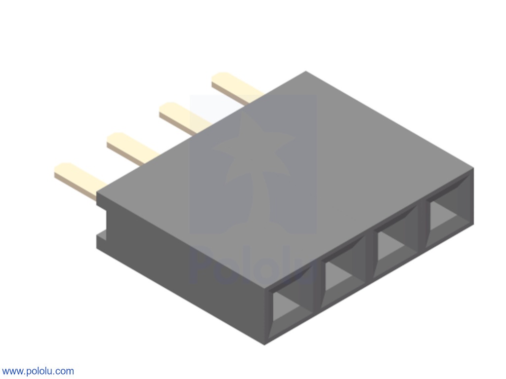 Pin Header Female 4 Pin