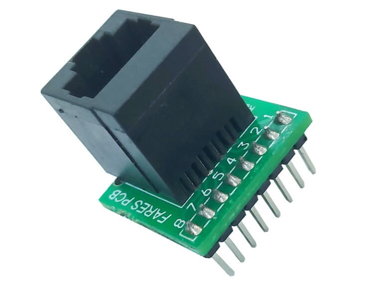 RJ 45 fares pcb