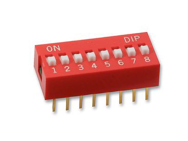 Dip Switch 8 pin