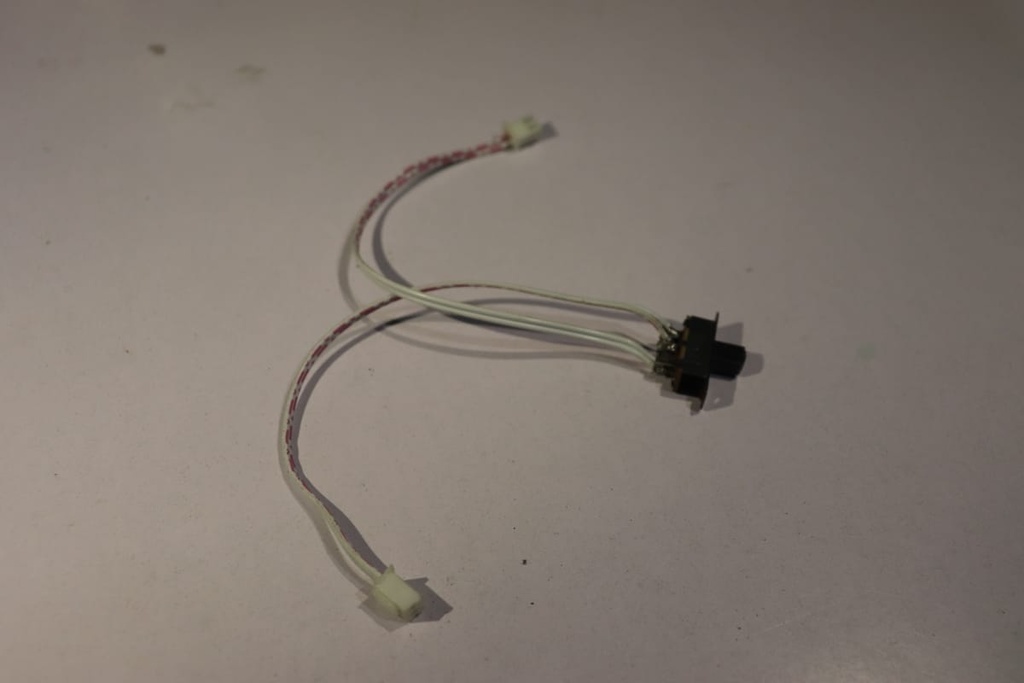 Slide Switch With 2 pin cable