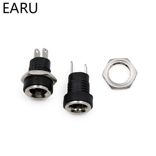 Female DC Power jack (2.1mm) Plastic Connector for Box DC-022
