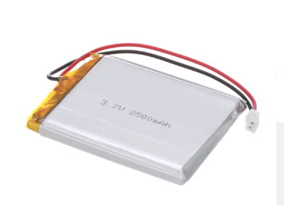Lipo Battery Cell 3.7V 2500mAh with JST Connector (60x42x9mm)