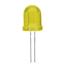 Yellow LED Transparent 10mm