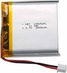 Lipo Battery cell 3.7v 1500mAh with Connector (40*30*10mm)